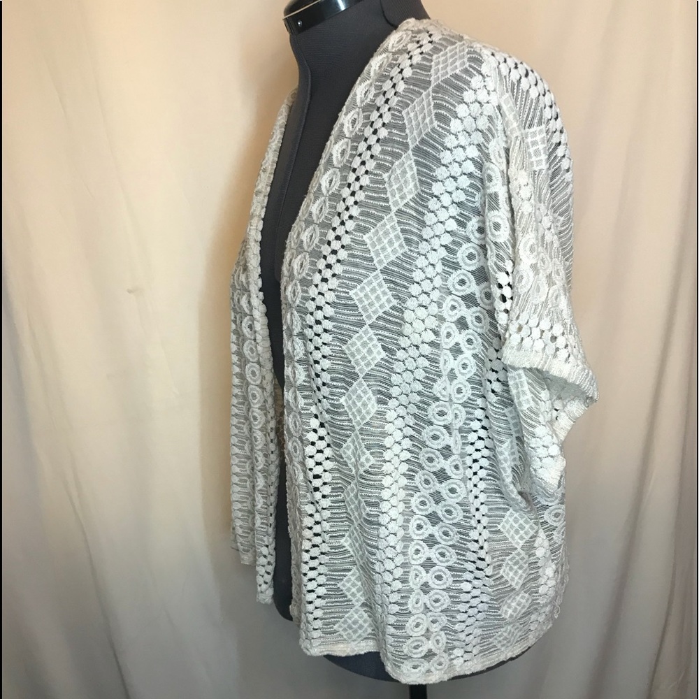 White Ginger G kimono Large